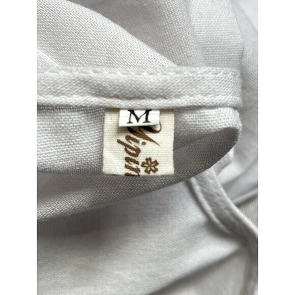 ANTHROPOLOGIE YIPINYICHU Dress Barrel Lagenlook Artsy Gypsy Boho Med Coastal - Picture 9 of 12